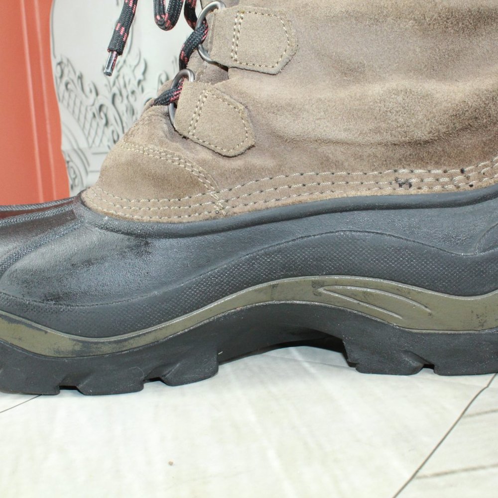 Sorel Antarctic Suede Lace-up Lined Insulated Waterproof Winter Boots Size 12 - Picture 11 of 11